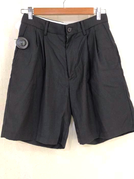 UNIVERSAL PRODUCTS（ユニバーサルプロダクツ） 2TUCK SUMMER WOOL EASY SHORTS メンズ パンツ スラックス