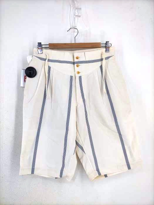 HAVERSACK(ハバーサック) ストライプ 2タックショートパンツ メンズ JPN:M JPN:M