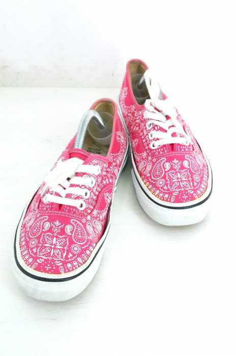 VANS × ANOTHER EDITION(ヴァンズアナザーエディション) ペイズリー柄ローカットスニーカー レディース シューズ スニーカー