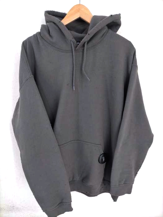 SASQUATCHfabrix.(サスクワァッチファブリックス) 19AW KINPUSEN PILLING SWEAT HOODIE ピリング加工 ダメージ加工 メンズ JPN：L JPN：L