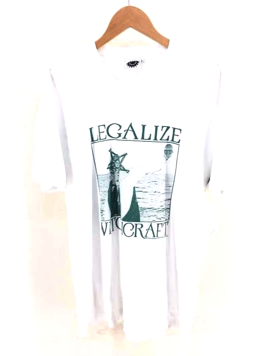 GOOD MORNING TAPES（グッドモーニングテープ） Legalize Witchcraft Tシャツ プリントクルーネックTシャツ メンズ トップス Tシャツ・カットソー