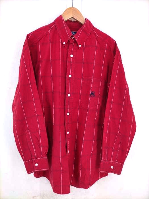 CHAPS RALPH LAUREN(チャップスラルフローレン) チェック柄ボタンダウンシャツ メンズ import：M import：M