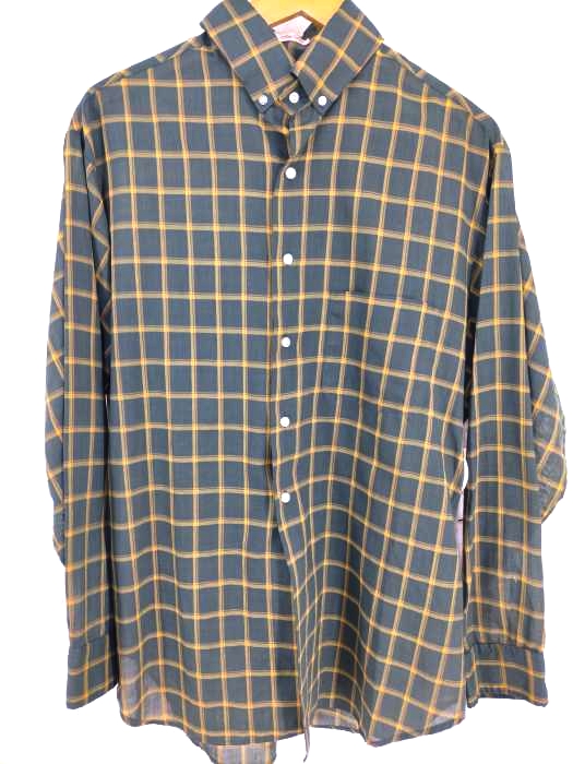 TOWN CRAFT(タウンクラフト) 60S TAPERED PENNPREST ボタンダウンチェックシャツ 3点留め メンズ JPN：L JPN：L
