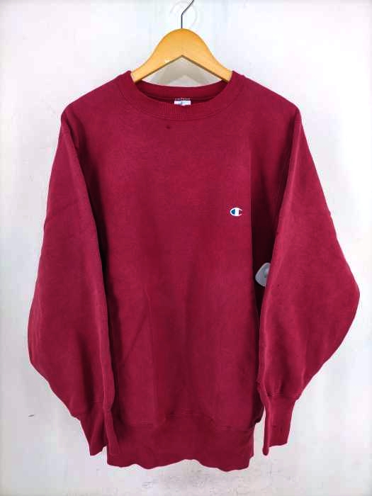 Champion（チャンピオン） 90S REVERSE WEAVE 刺繍タグ 目刺繍プルオーバー メンズ トップス スウェット・トレーナー