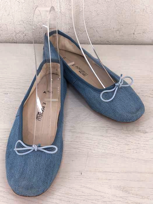 A.P.C.(アーペーセー) デニムバレエシューズ スリッポン レディース EUR：36 EUR：36