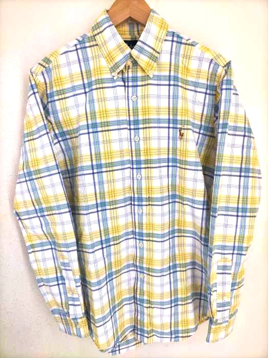 RALPH LAUREN(ラルフローレン) チェック柄コットンシャツ メンズ import:S import:S