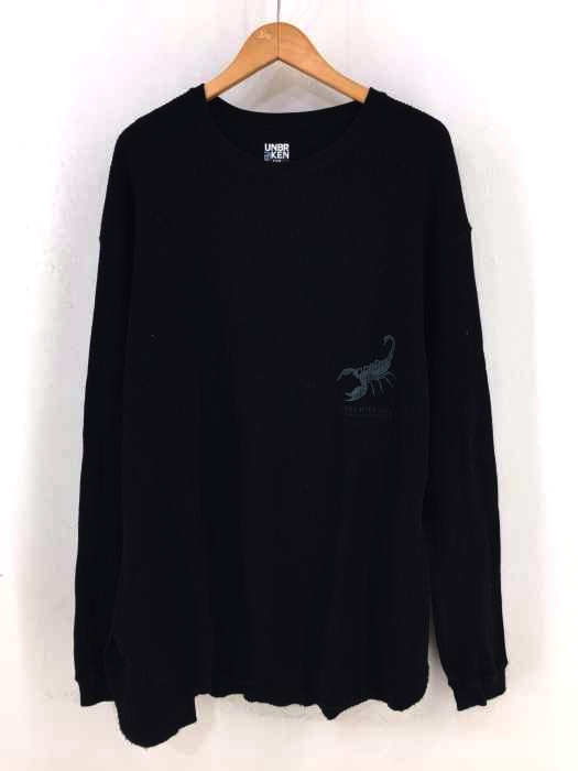 USED古着(ユーズドフルギ) UNBROKEN（アンブロークン）プリントワッフルカットソー メンズ JPN：L JPN：L