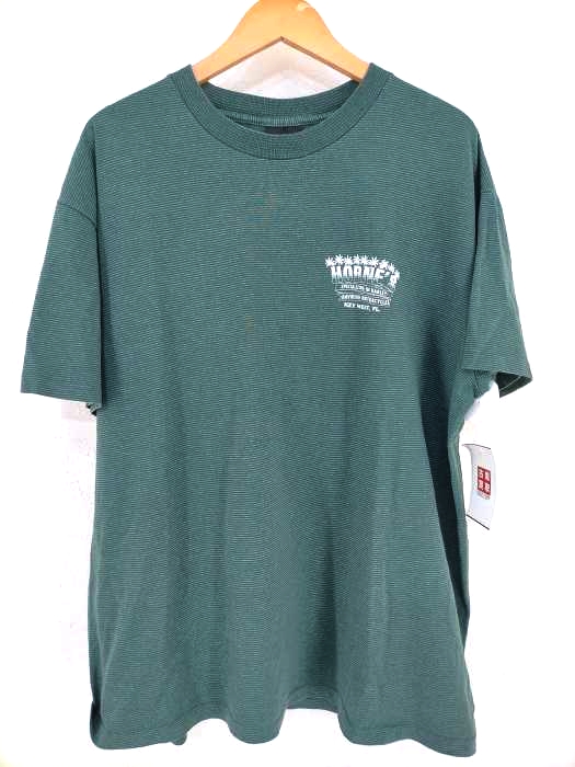 TENNESSEE RIVER(テネシーリバー) ボーダー柄バックプリント半袖Tシャツ メンズ JPN：XL JPN：XL