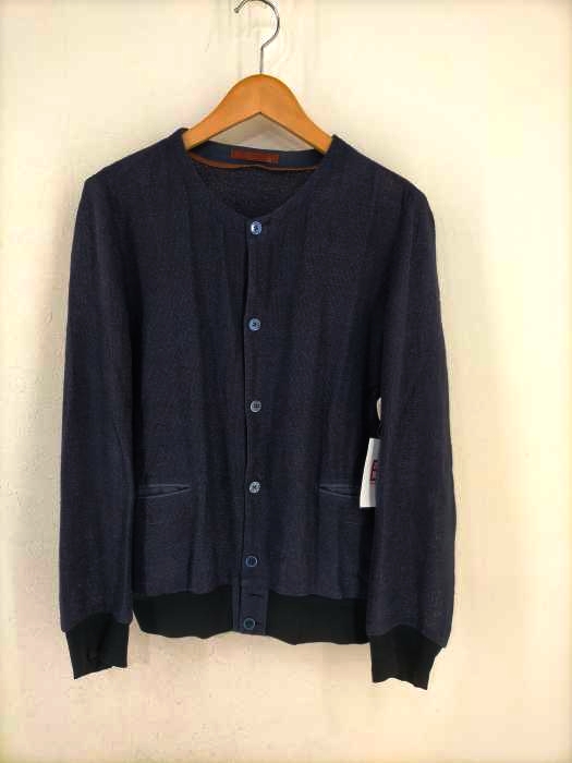Paul Smith(ポールスミス) 裾リブリネンカーディガン メンズ JPN：S JPN：S