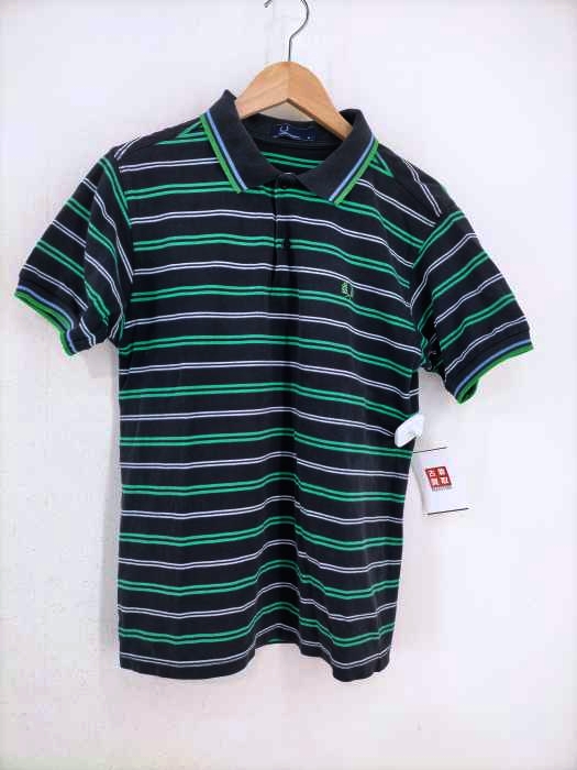 FRED PERRY（フレッドペリー） ボーダー リブラインポロシャツ メンズ トップス ポロシャツ