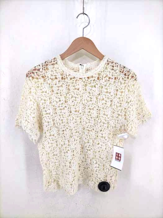 COMME des GARCONS(コムデギャルソン) 80s AD1988 バックジップ レースニット レディース 表記無 表記無