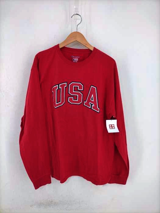 Champion(チャンピオン) プリントロングTシャツ メンズ JPN:L JPN:L