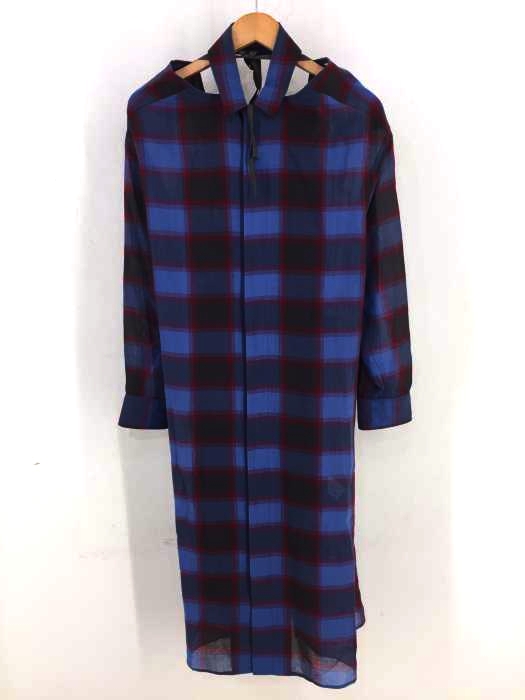 FACETASM(ファセッタズム) BACK OPENDED CHECK LONG SHIRT レディース JPN:1 JPN:1