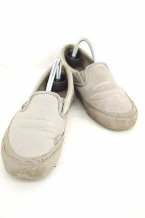 Engineered Garments × VANS（エンジニアードガーメンツバンズ） CLASSIC SLIP-ON LX アシンメトリーレザースリッポン メンズ シューズ スニーカー