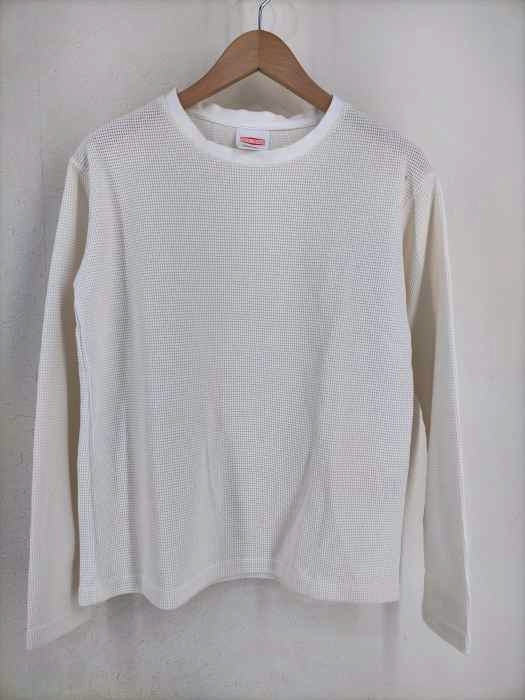 NATAL DESIGN(ネイタルデザイン) クルーネックワッフルロングスリーブカットソー メンズ import：XS import：XS