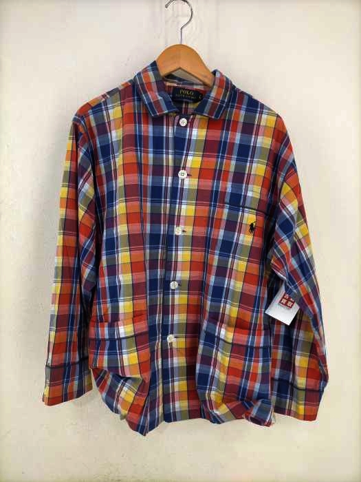 POLO RALPH LAUREN(ポロラルフローレン) パイピングデザインチェックシャツジャケット メンズ JPN:L JPN:L