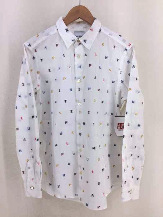 Paul Smith(ポールスミス) 21SSアルファベット総柄 ボタンシャツ メンズ import:M import:M