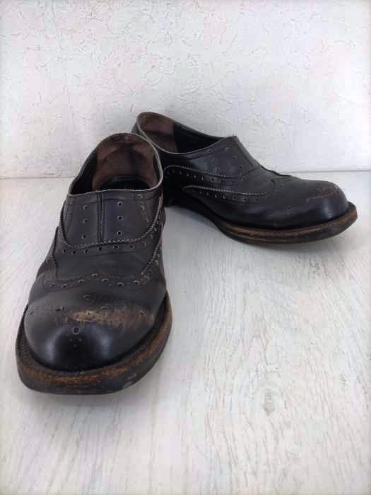 COMME des GARCONS HOMME(コムデギャルソンオム) ウィングチップデザインスリッポン メンズ JPN:26 JPN:26
