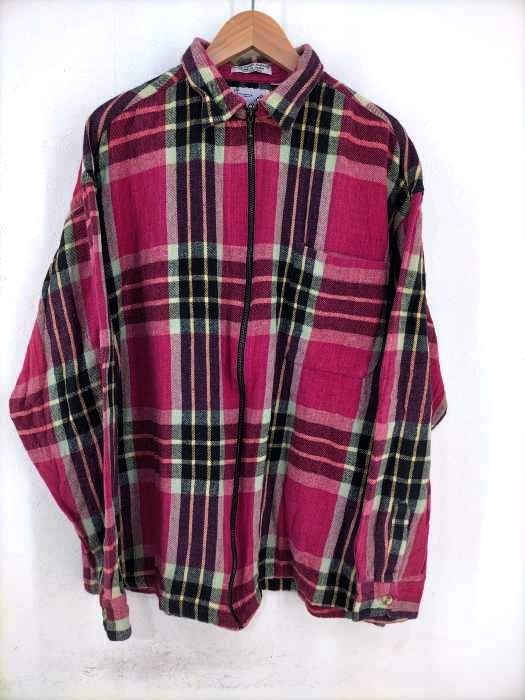 GOOUCH(フルギ) 80S チェック柄ジップアップジャケット メンズ import:XL import:XL