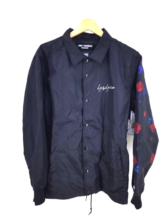 YOHJI YAMAMOTO PRODUCE(ヨウジヤマモトプロヂュース) 18SS スカル&ローズ コーチジャケット メンズ アウター ジャケット