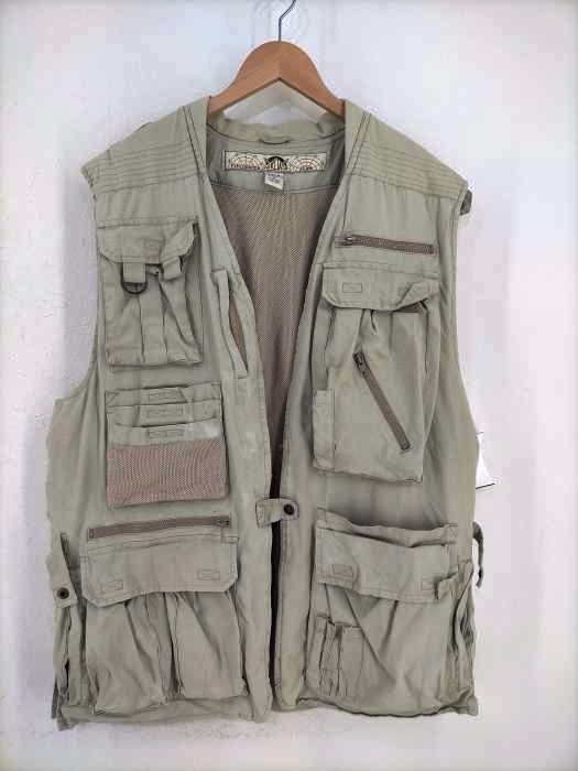 USED古着(ユーズドフルギ) オーバーサイズフィッシングベスト メンズ  import：XL