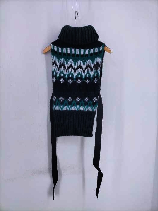 MM6 Maison Margiela（エムエムシックス メゾンマルジェラ） 17AW ノルディック柄ハイネックサイドオープンニット レディース トップス その他トップス