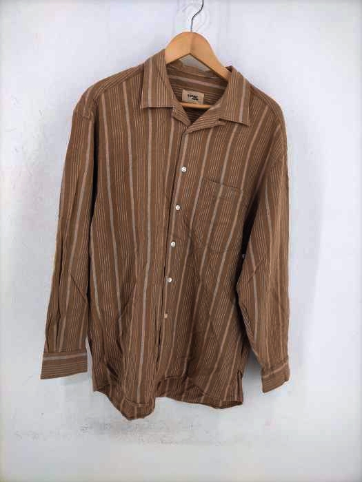 USED古着(ユーズドフルギ) REGISTANCE MEN ループボタン ストライプシャツ メンズ JPN：L JPN：L