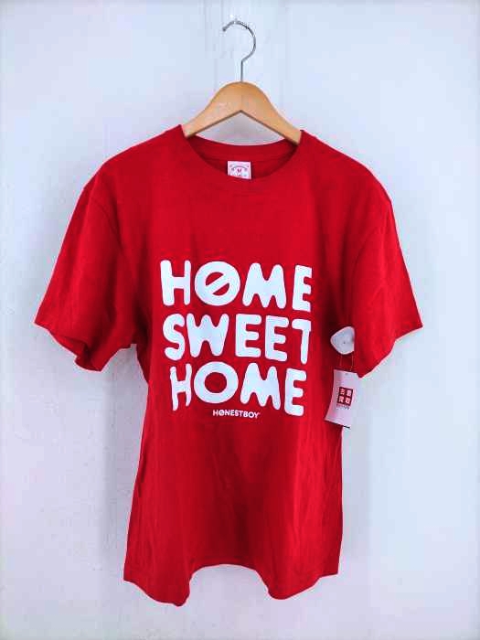 HONEST BOY(オネストボーイ) クルーネックプリントTシャツ レディース 表記無 表記無