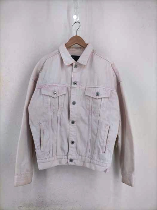ZARA MAN(ザラマン) ダメージ加工デニムジャケット メンズ import：M import：M