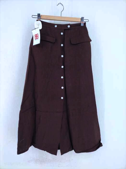 moussy（マウジー） 19SS FRONT BUTTON LINEN BLEND スカート レディース スカート その他スカート