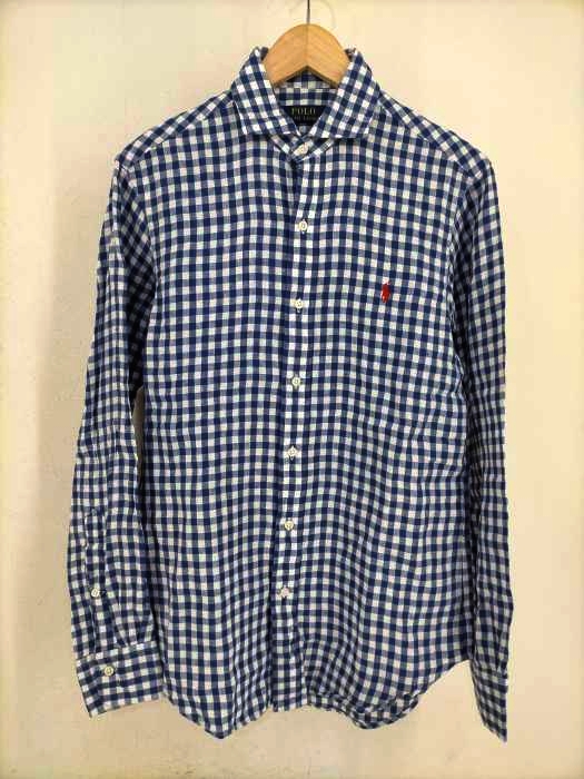 POLO RALPH LAUREN(ポロラルフローレン) ポニー刺繍 チェック柄シャツ メンズ JPN：XS JPN：XS
