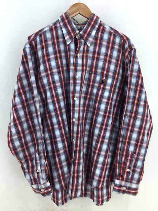 POLO RALPH LAUREN(ポロラルフローレン) 90S チェック柄ボタンダウンシャツ メンズ JPN:XXL JPN:XXL