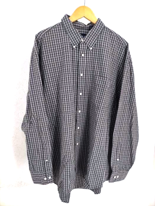 Gap(ギャップ) OLD GAP  チェック柄 ボタンダウンシャツ メンズ import：XL import：XL