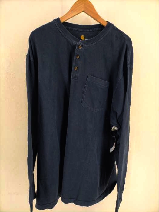 Carhartt（カーハート） ヘンリーネックポケットTシャツ メンズ トップス Tシャツ・カットソー