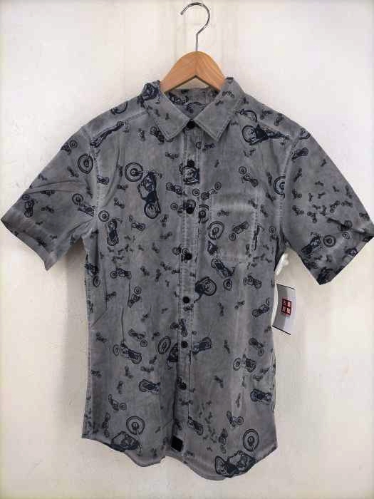 HARLEY DAVIDSON(ハーレーダヴィットソン) 総柄半袖シャツ メンズ JPN：S JPN：S