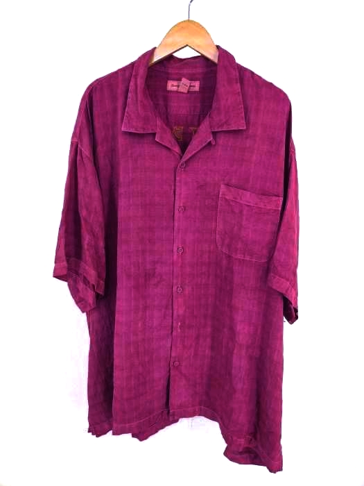 Tommy Bahama(トミーバハマ) 製品染めバック刺繍シルクアロハシャツ メンズ JPN：XXL JPN：XXL