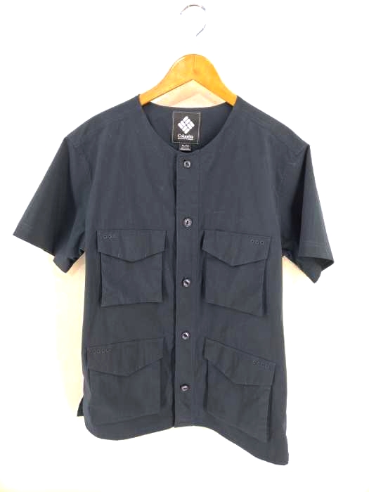 COLUMBIA BLACK LABEL(コロンビアブラックレーベル) カレッジフィヨルドショートスリーブシャツ メンズ import：XL import：XL