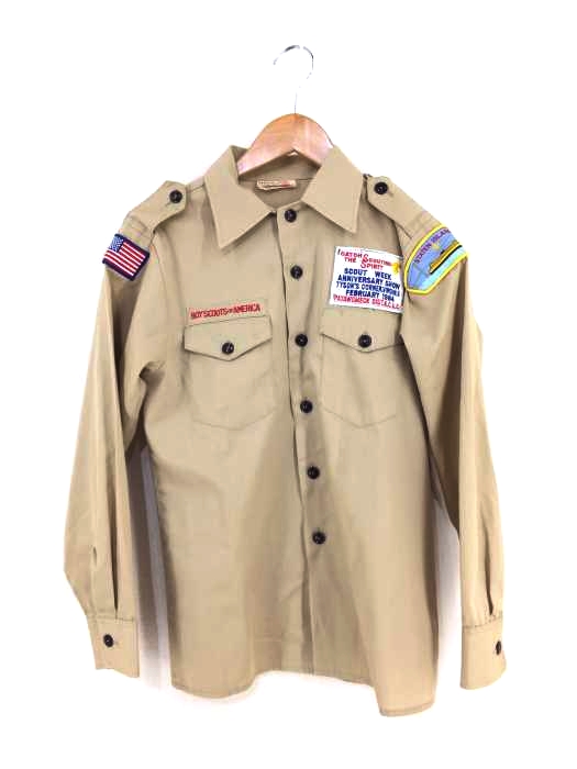 USED古着(ユーズドフルギ) BOY SCOUTS OF AMERICA ボーイスカウトシャツ メンズ  16