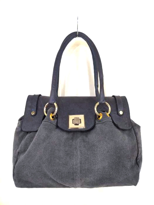 collection PRIVEE?(コレクションプリヴェ) レザー切替キャンバスハンドバッグ レディース 表記無 表記無