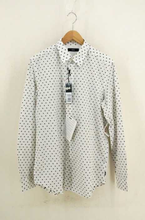 DIESEL （ディーゼル） S-FOLK SHIRT スタードットボタンシャツ メンズ トップス カジュアルシャツ