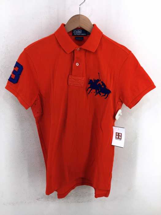 Polo by RALPH LAUREN（ポロバイラルフローレン） CUSTOM FIT ビックポニー刺繍 ナンバリング 半袖ポロシャツ メンズ トップス ポロシャツ