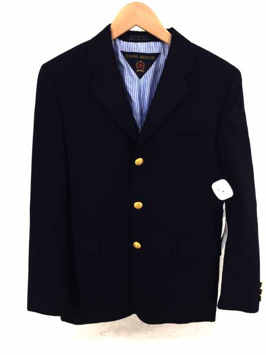 TOMMY HILFIGER(トミーヒルフィガー) 金ボタン ブレザー メンズ アウター ジャケット