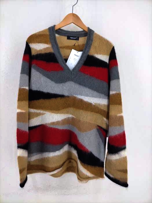 UNDERCOVER(アンダーカバー) 20AW ランダムカラーモヘアVニット メンズ JPN：2 JPN：2