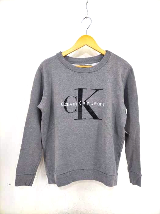 Calvin Klein Jeans(カルバンクラインジーンズ) オーバープリントスウェット メンズ JPN：S JPN：S