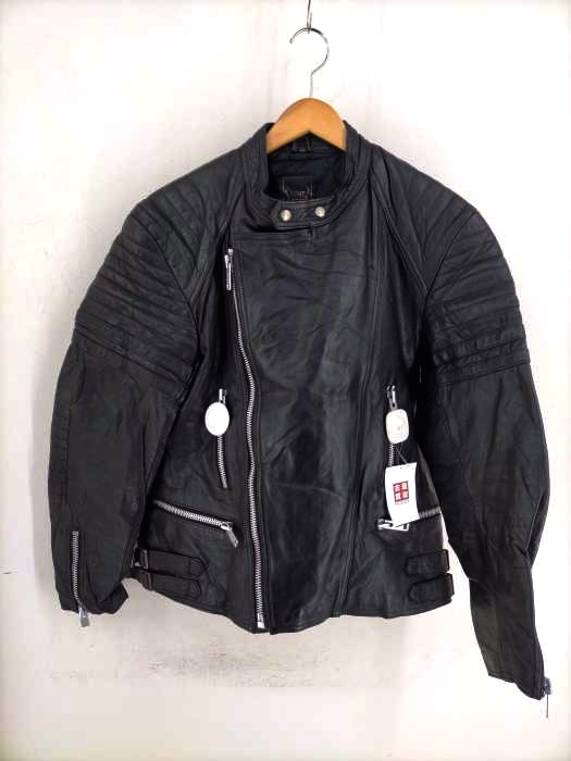 USED古着(ユーズドフルギ) カウレザーダブルライダース メンズ  56