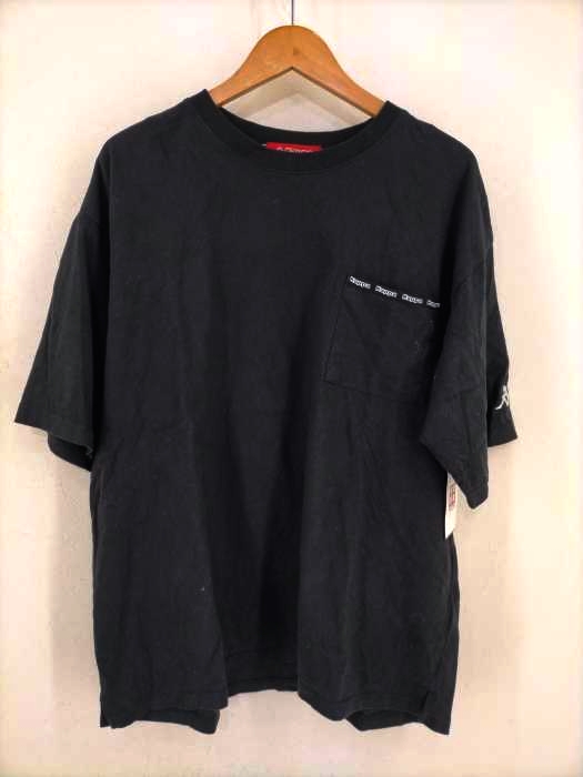 Kappa(カッパ) バックプリントポケットTシャツ メンズ JPN:L