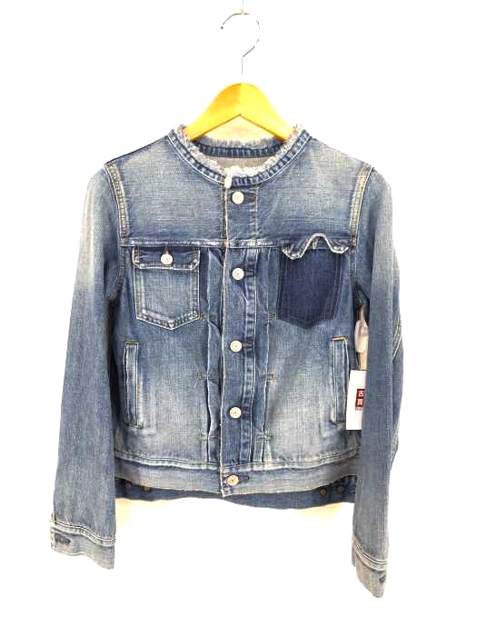 JET LOS ANGELES(ジェット ロサンゼルス) ダメージ加工デニムジャケット レディース JPN:2 JPN:2