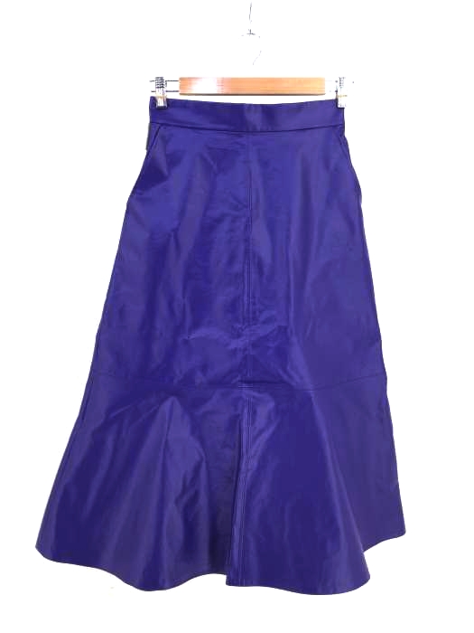 LE CIEL BLEU（ルシェルブルー） 20SS Laminated Peprum Skirt レディース スカート フレア