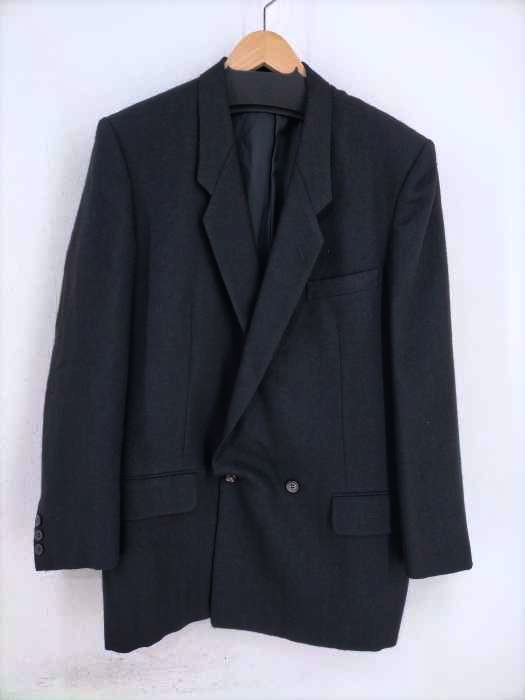 COMME des GARCONS HOMME（コムデギャルソンオム） 80s ウールヘリンボーン ダブルテーラードジャケット メンズ アウター ジャケット