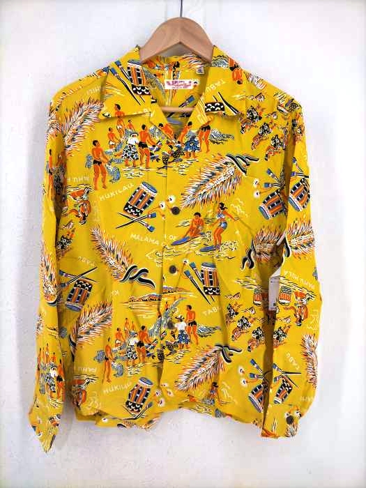 SUN SURF（サンサーフ） RAYON L/S KAHILI HAWAII メンズ トップス カジュアルシャツ